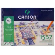 Canson 1557 Resim Ve Çizim Blok 180 GR 25x35 15 YP Resim Defteri