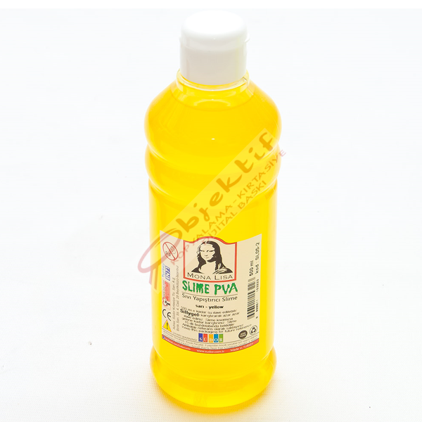 Monalisa Sıvı Yapıştırıcı Slime 500 ML Sarı SL05-2