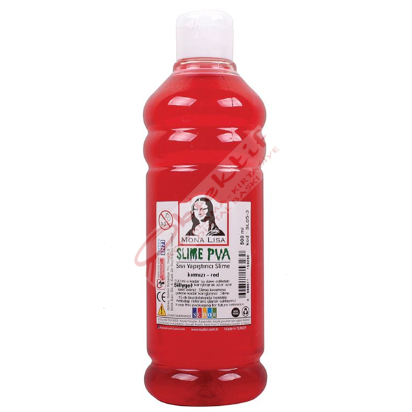 Monalisa Sıvı Yapıştırıcı Slime 500 ML Kırmızı SL05-3