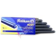 Pelikan Dolma Kalem Kartuşu Uzun Royal Mavi 4001 5 li