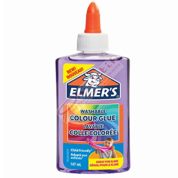 Elmers Şeffaf Renkli Yapıştırıcı Mor 147 ML 2109488