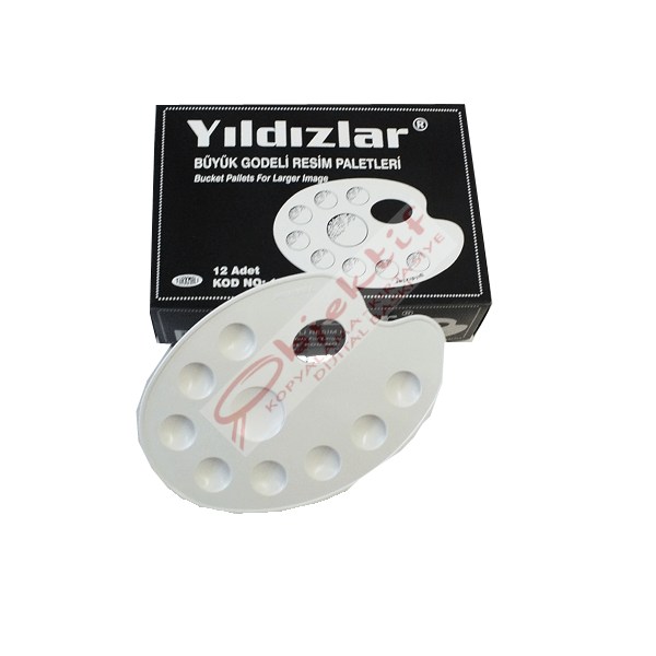 Yıldızlar Palet Oval Godeli Büyük 138
