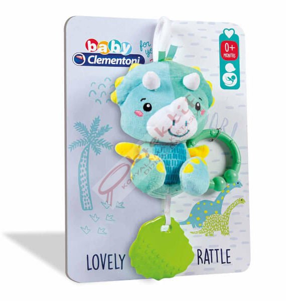 Baby Clementoni Yumuşak Dinozor Çıngırak 17353