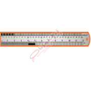 Rubenis Standart Cetvel Çelik 30 CM JR-30