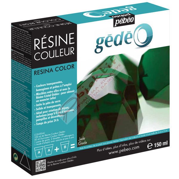 Pebeo Kit Gedeo A.Yeşil Reçine 150 ML 766153