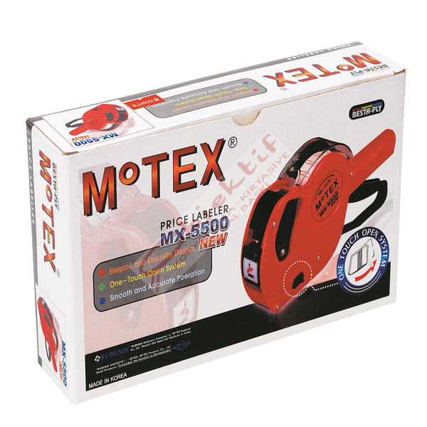 Motex Fiyat Etiket Makinesi 8 Hane MX-5500