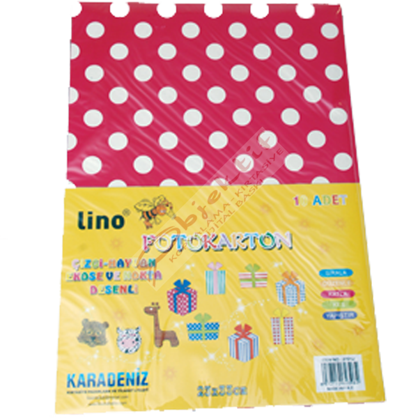 Lino Desenli Karton Foto 23x33 CM 2701J