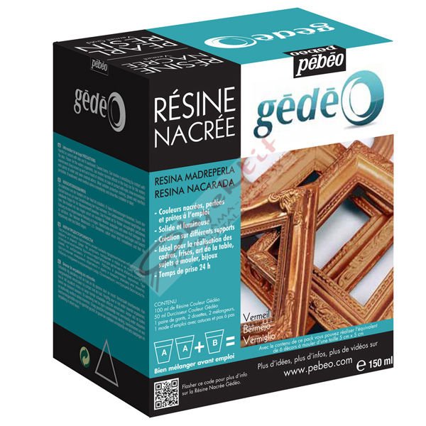 Pebeo Kit Gedeo Yakut Sedef Reçine 150 ML 766162