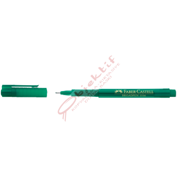 Faber-Castell Broadpen 0.8 MM Yeşil 15 54 67