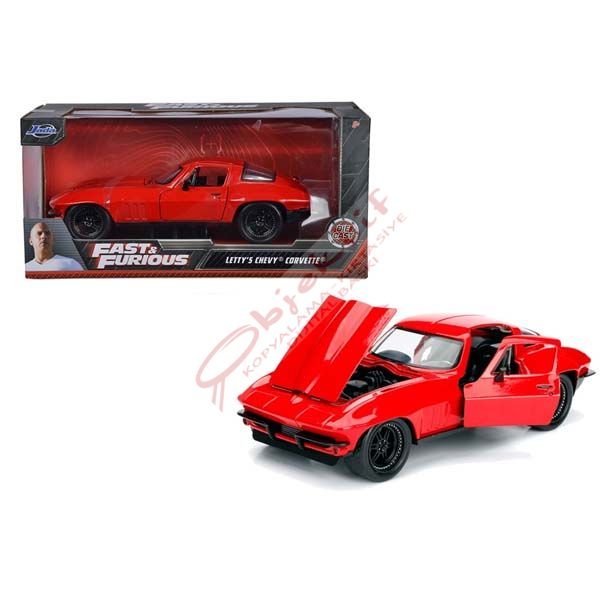 Simba Fast & Furious 1966 Chevy Corvette 1:24 253203010