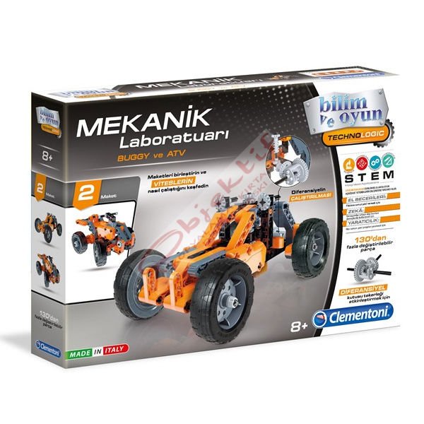 Clementoni Mekanik Laboratuvarı Buggy&Quad Atv 64300