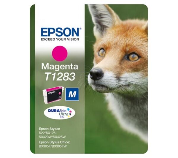Epson BX305 SX125/425 Magenta Kırmızı Mürekkep Kartuş T12834022