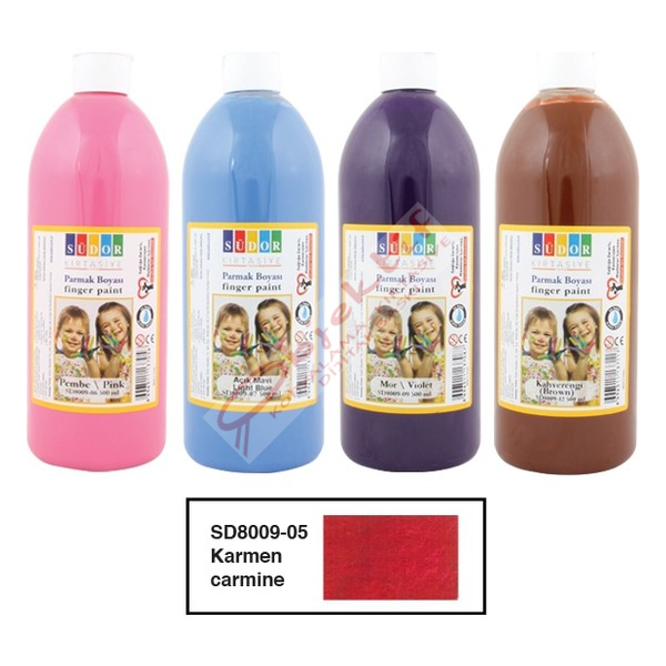 Südor Parmak Boyası 500 ML Karmen Kırmızı SD8009-05
