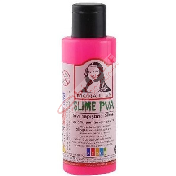 Monalisa Sıvı Yapıştırıcı Slime 70 ML Fosforlu Pembe SL01-12