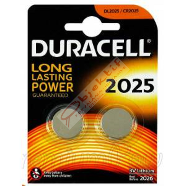 Duracell Lityum Düğme Pil 3 V 2 Lİ 2025