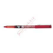Pilot Roller Kalem Hi-Tecpoint İğne Uç 0.5 MM Kırmızı Bx-V5-R