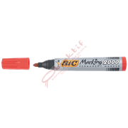 Bic Markör Permanent 1.7 MM Yuvarlak Uçlu Kırmızı 2000 03