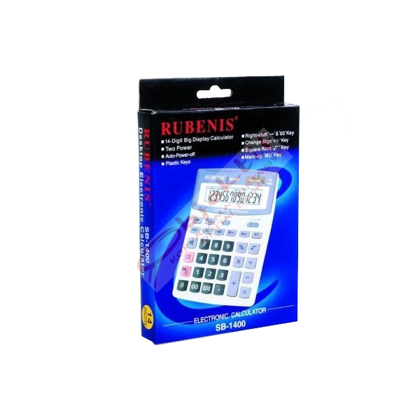 Rubenis Hesap Makinesi Masa Üstü 14 Hane SB-1400