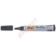 Bic Markör Permanent Kesik Uçlu Siyah 2300 09