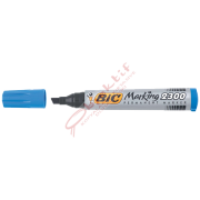 Bic Markör Permanent Kesik Uçlu Mavi 2300 06