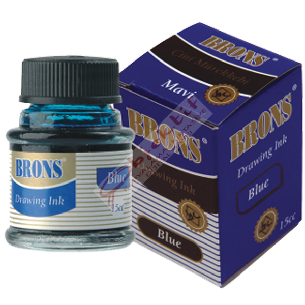 Brons Çini Mürekkebi 20 CC Siyah BR-317