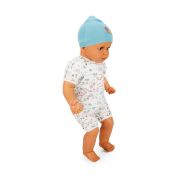 Sunman Denis Dolgu Saçsız Bebek 60 cm. Poşetli