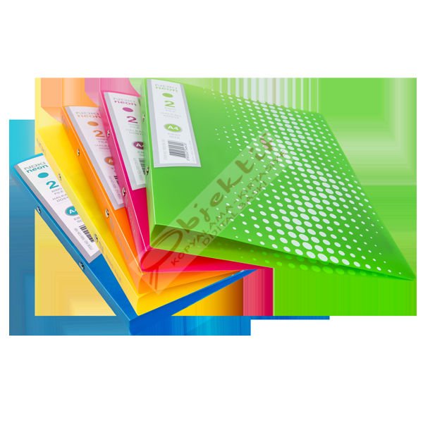 Noki Halkalı Dosya 2 Halkalı A4 Neon Serisi Mavi RB512N-130