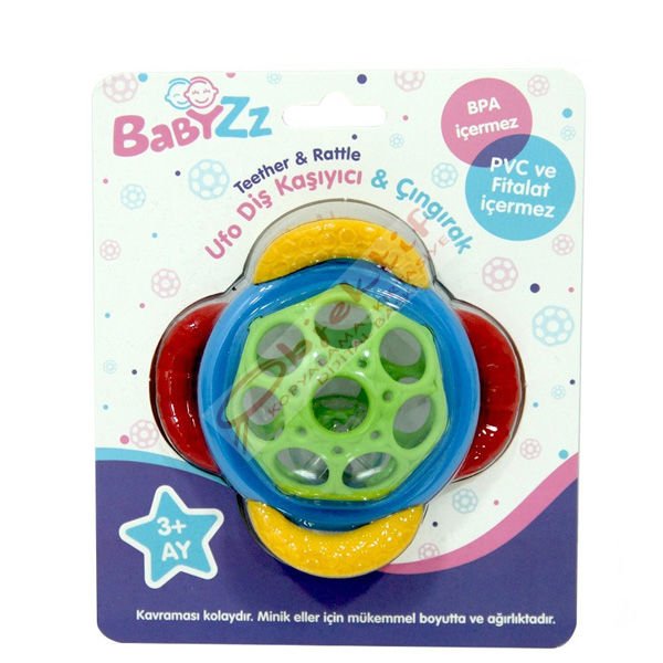 Enfal Babyzz Ufo Diş Kaşıyıcı & Çıngırak BYZ-30800
