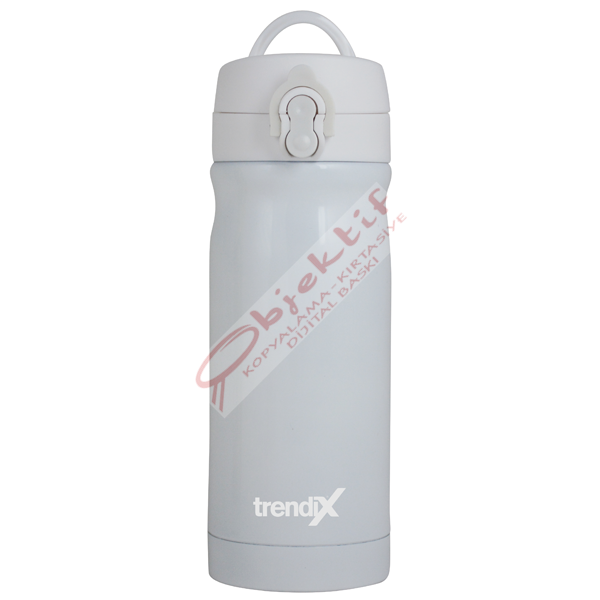 Trendıx Termos Çelik İçli 350 ML Beyaz U1800-BE
