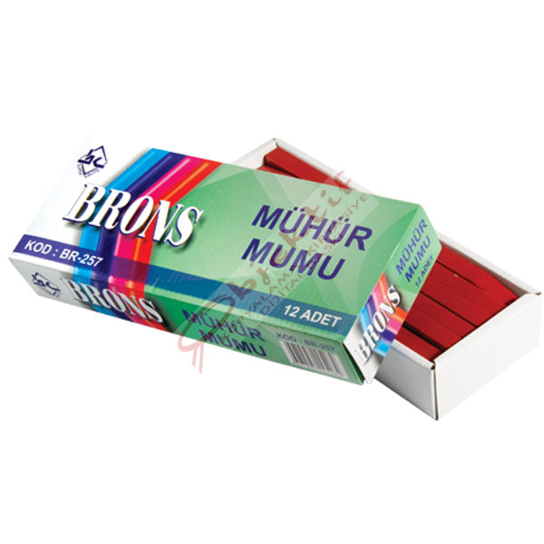 Brons Mühür Mumu 420 GR Kırmızı 10 LU BR-257