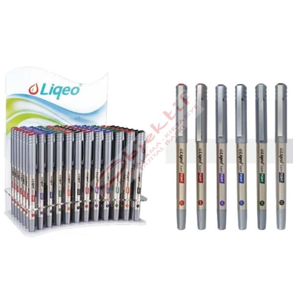 Lıqeo Athens Roller Kalem 0.7 MM 144 LÜ Stand R-5004R07-144
