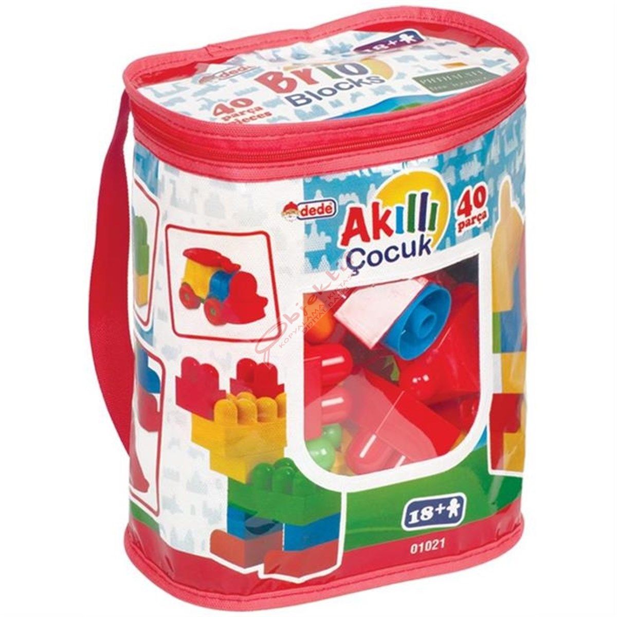 Dede Akıllı Çocuk Bloklar 40 Parça 01021