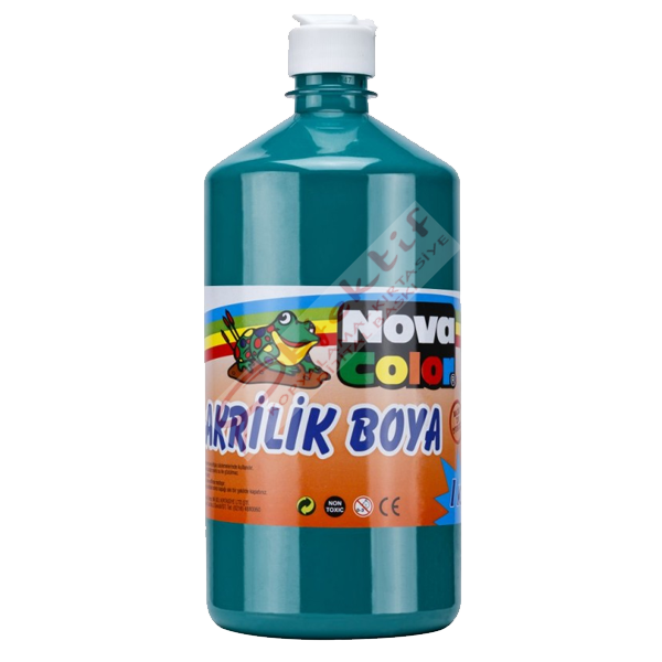 Nova Color Akrilik Boya 1 KG Yeşil NC-224