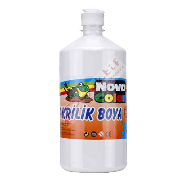 Nova Color Akrilik Boya 1 KG Beyaz NC-225