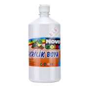 Nova Color Akrilik Boya 1 KG Beyaz NC-225