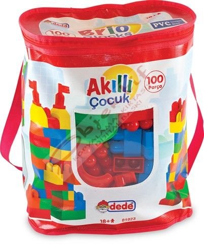 Dede Akıllı Çocuk Blok 100 Parça 01023