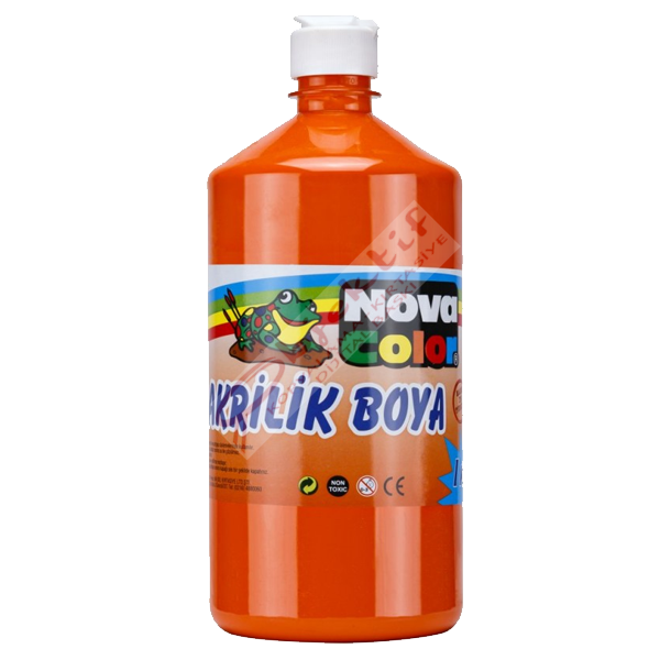 Nova Color Akrilik Boya 1 KG Turuncu NC-228