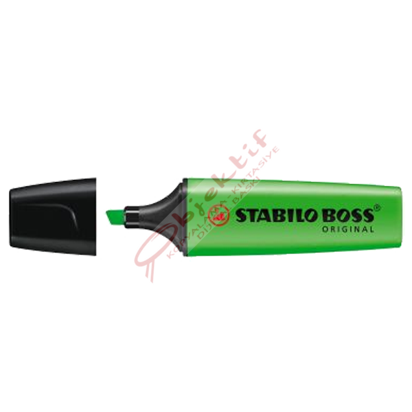 Stabilo Fosforlu Kalem Boss Yeşil 70/33