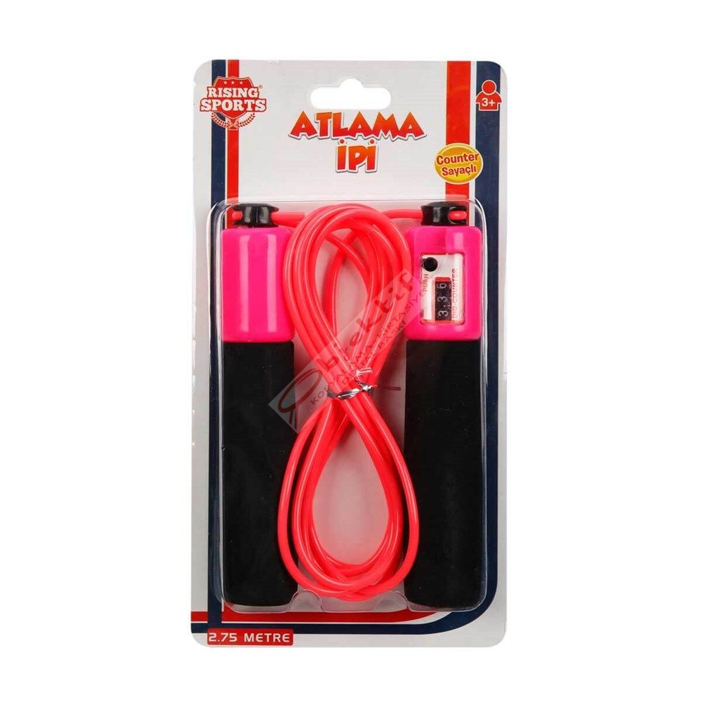 Sunman Atlama İpi Sünger Sap Sayaçlı 2.75Mt. 4Renk S02002144