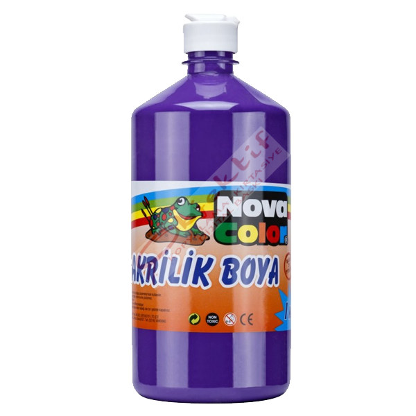 Nova Color Akrilik Boya 1 KG Mor NC-229
