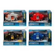 Sunman Maxx Wheelss Sesli Ve Işıklı 1:20 Kurtarma Helikopter Rescue 20 Cm.