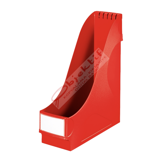 Leitz Kutu Klasör (Magazinlik) Plastik 9.8x31.8x29.1 Kırmızı 2425T
