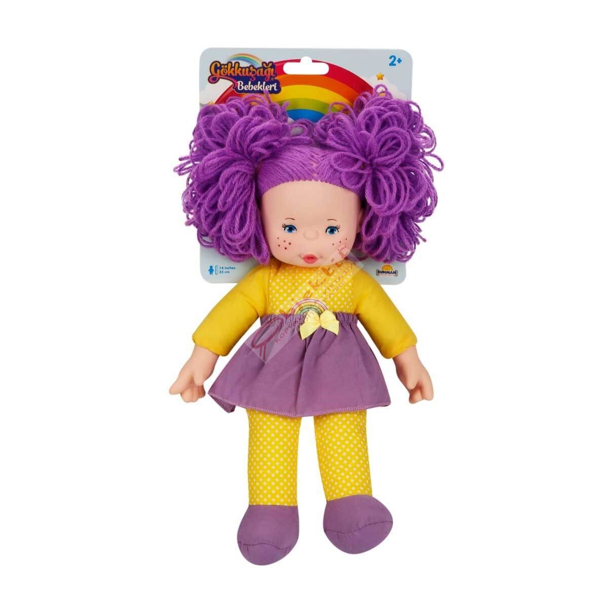 Sunman Gökkuşağı Bebekleri Dolgu 35 cm. 4 Renk