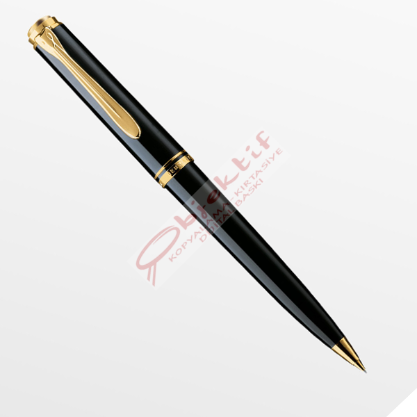 Pelikan Versatil Kalem 14 Ayar Altın Kaplama Siyah D600