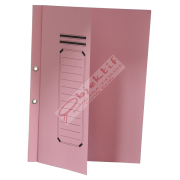 Bafix Yarım Kapak Dosya Karton Pembe