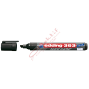 Edding Tahta Kalemi Kesik Uçlu Siyah 363