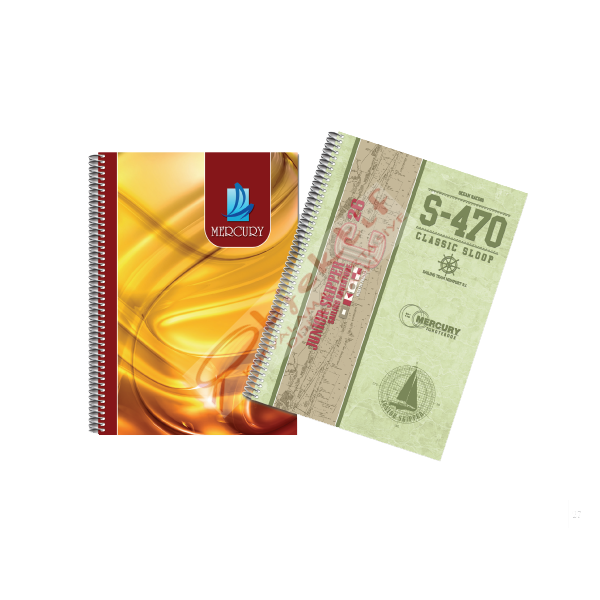 Bayındır Mercury Sert Kapak Defter Kareli 160 YP 1.Hamur 60 Gr/M2 A4 BSD0600
