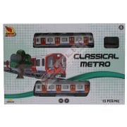 Sunman Sesli Ve Işıklı Klasik Metro Set Marmaray 15 Parça S01002549