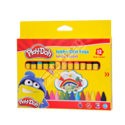 Play-Doh Mum Pastel Boya Crayon Yuvarlak 12 Renk PLAY-CR005