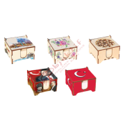 Keskin Color Küp Notluk Ahşap Çiçek 849910-99